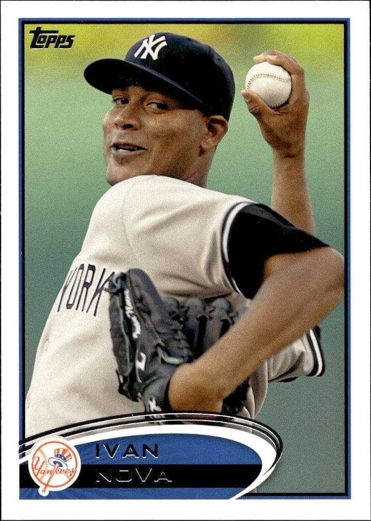 2012 Topps Ivan Nova #133 baseball trading card front