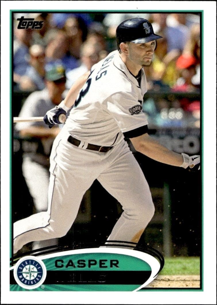 2012 Topps Casper Wells #526 baseball trading card front