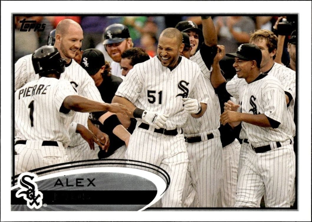 2012 Topps Alex Rios #17 baseball trading card front