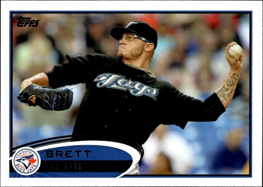 2012 Topps Series 1 Brett Cecil #86 trading card