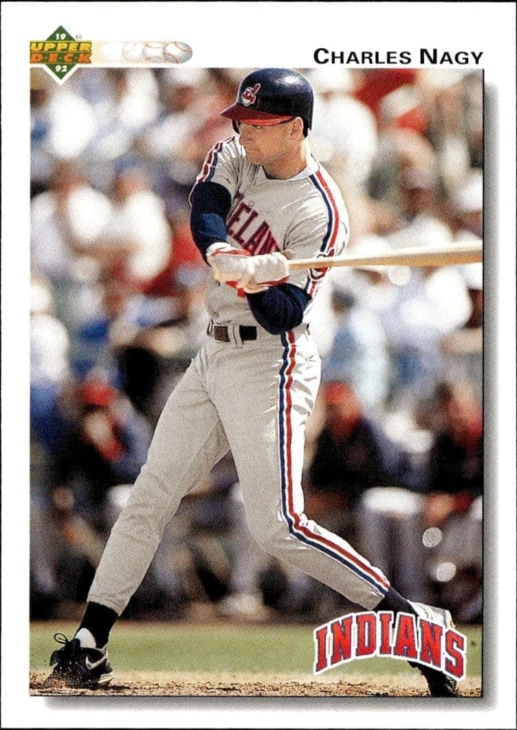 1992 Upper-Deck Low Number Charles Nagy #178 trading card