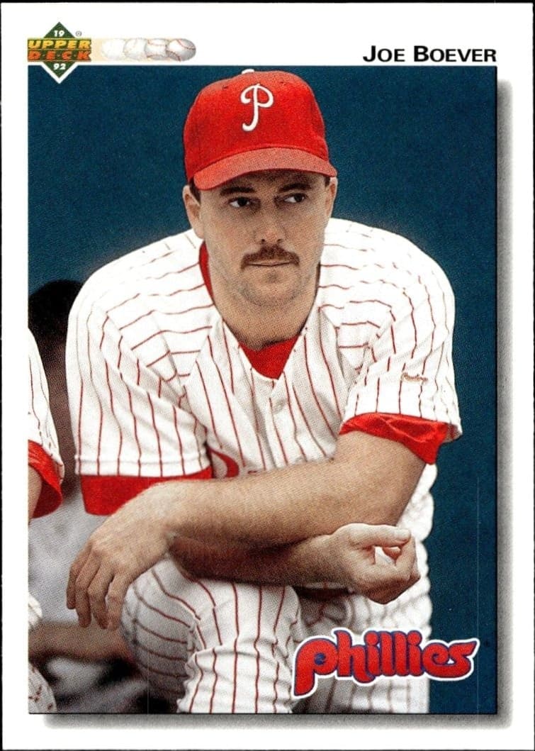 1992 Upper-Deck Low Number Joe Boever #402 trading card