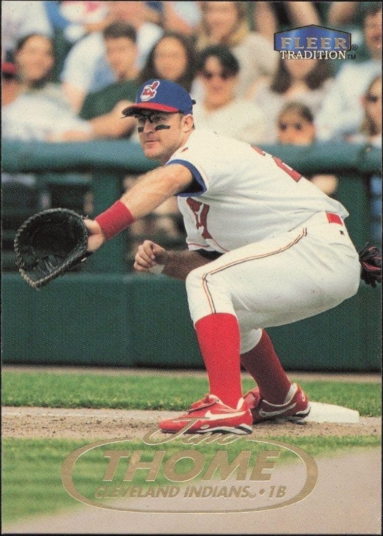 1998 Fleer Tradition Jim Thome #110 trading card