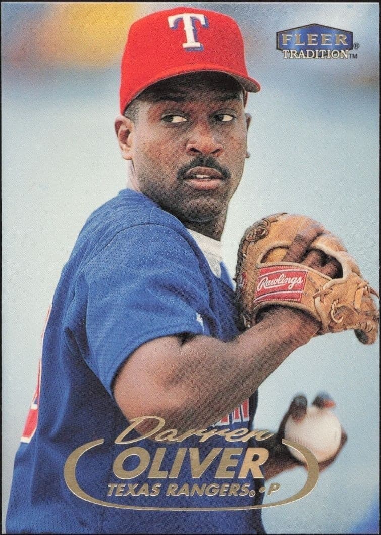 1998 Fleer Tradition Darren Oliver #109 trading card