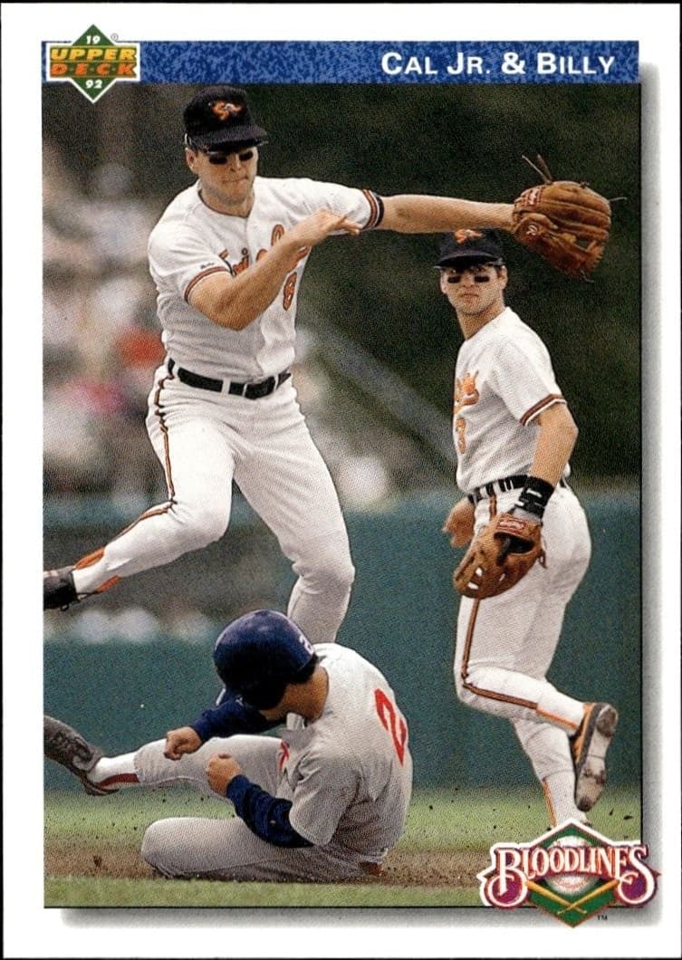 1992 Upper-Deck Low Number Cal Ripken Jr. #82 trading card