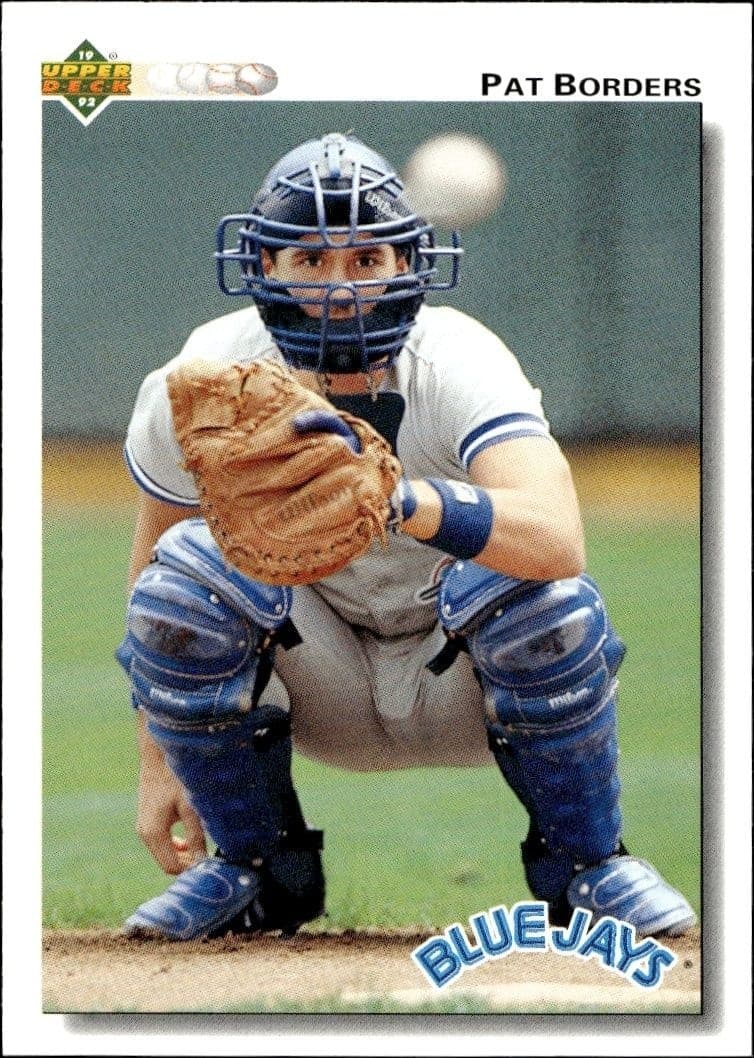 1992 Upper-Deck Low Number Pat Borders #140 trading card