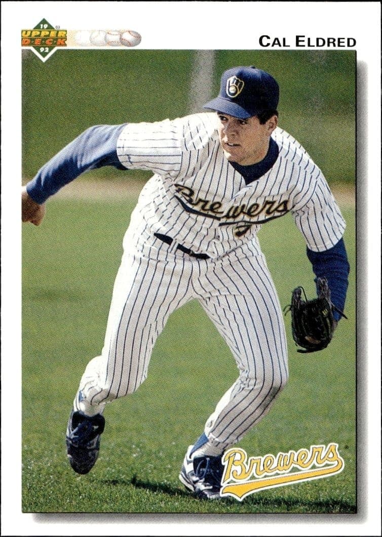 1992 Upper-Deck Low Number Cal Eldred #477 trading card