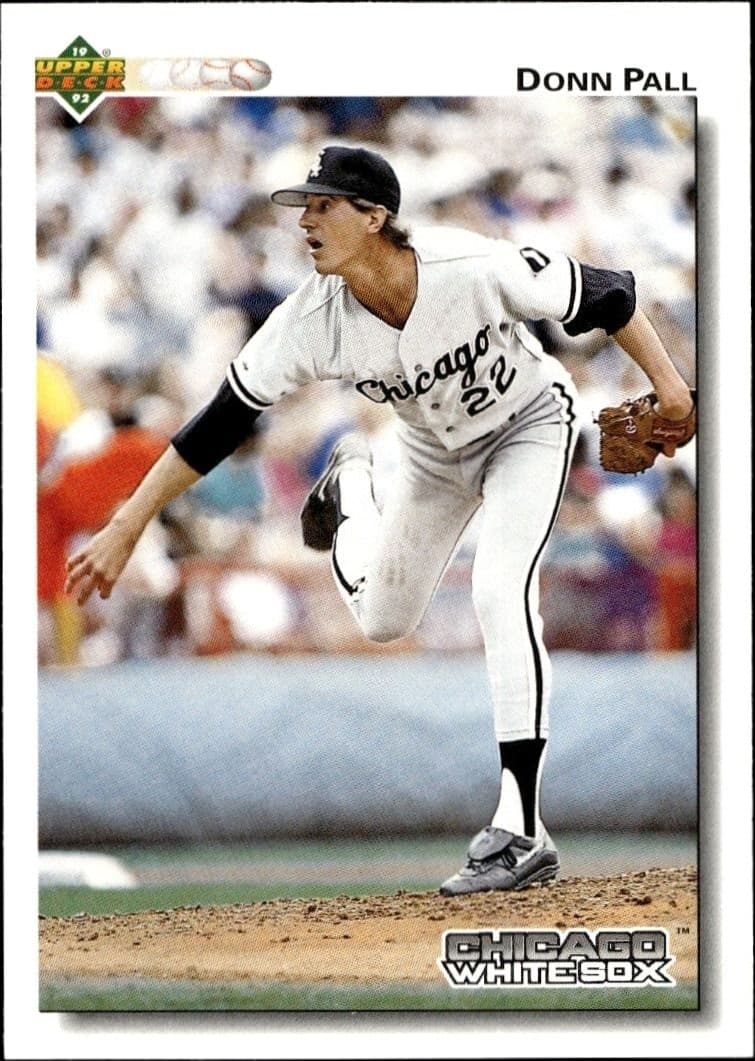 1992 Upper-Deck Low Number Donn Pall #592 trading card