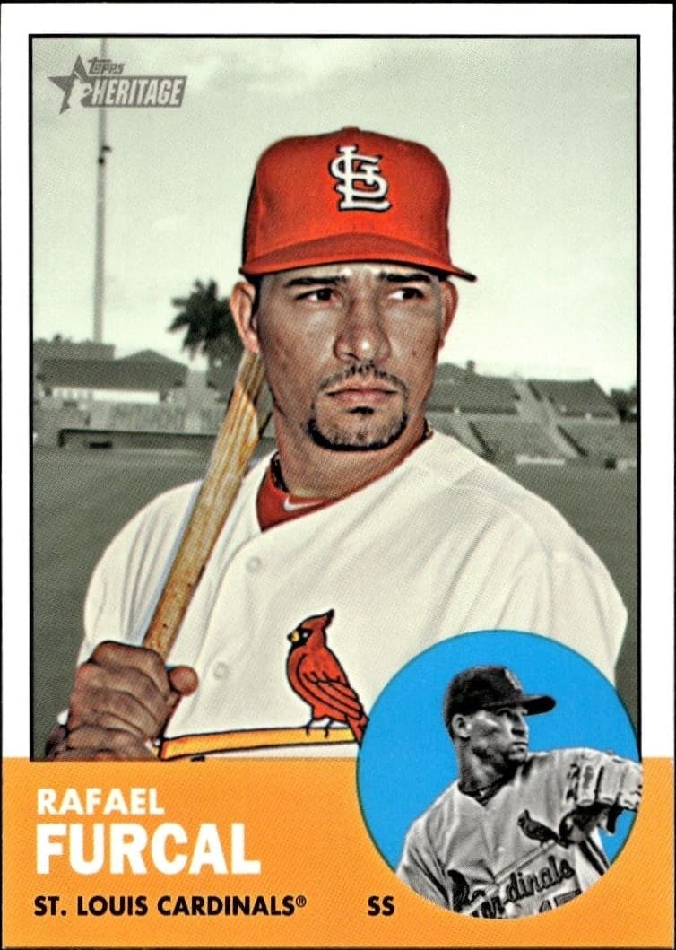 2012 Topps Heritage High Number Rafael Furcal #H661 trading card