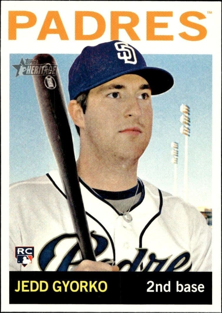 2013 Topps Heritage High Number Jedd Gyorko #H506 trading card
