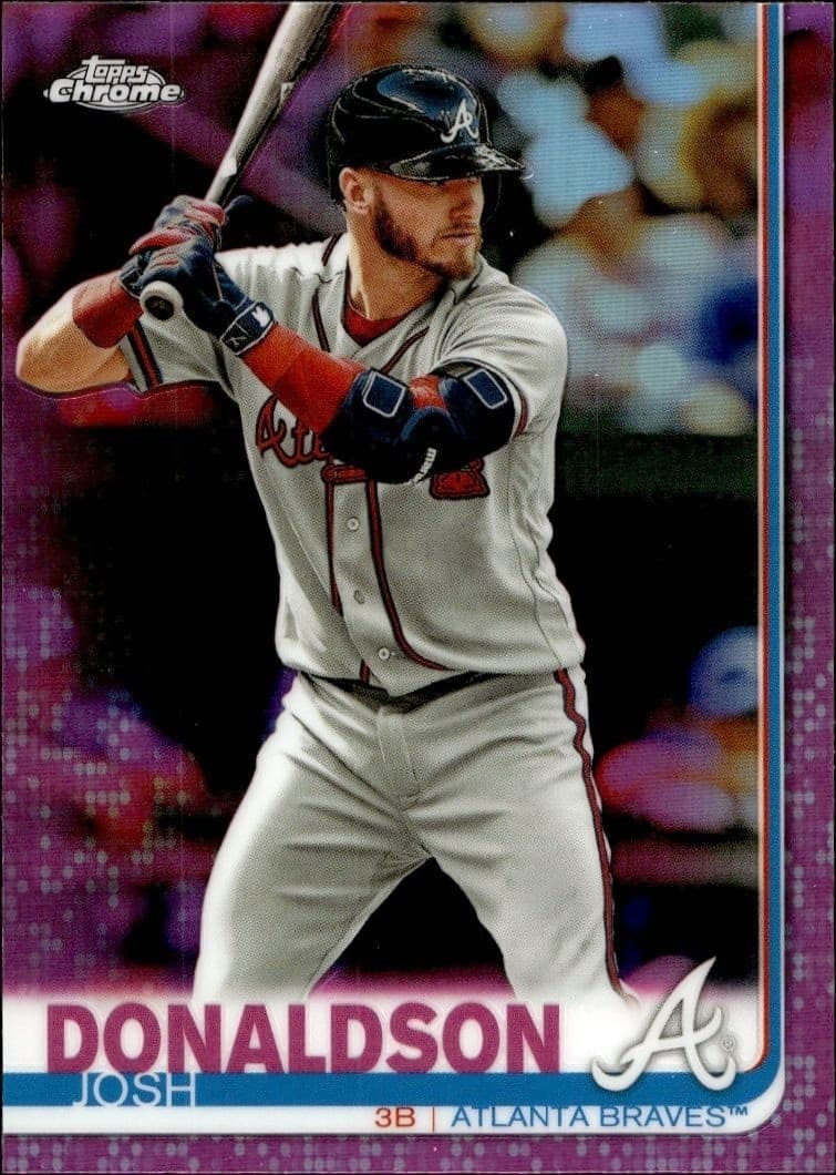 2019 Topps Chrome Josh Donaldson #85 baseball trading card front