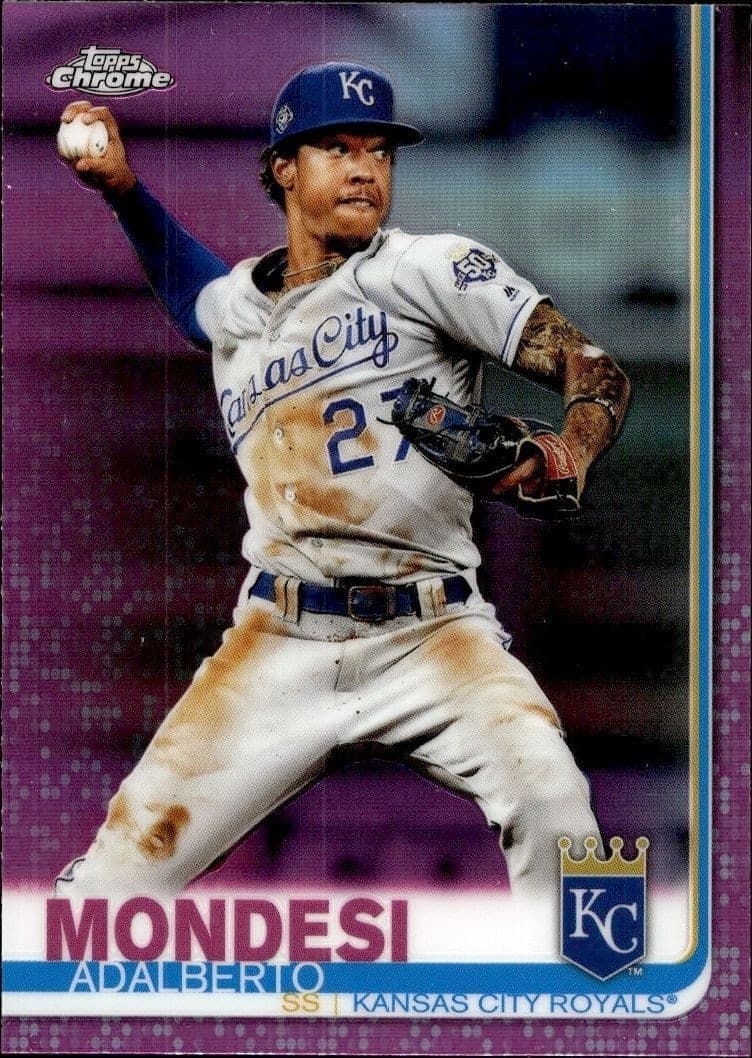 2019 Topps Chrome Adalberto Mondesi #164 baseball trading card front
