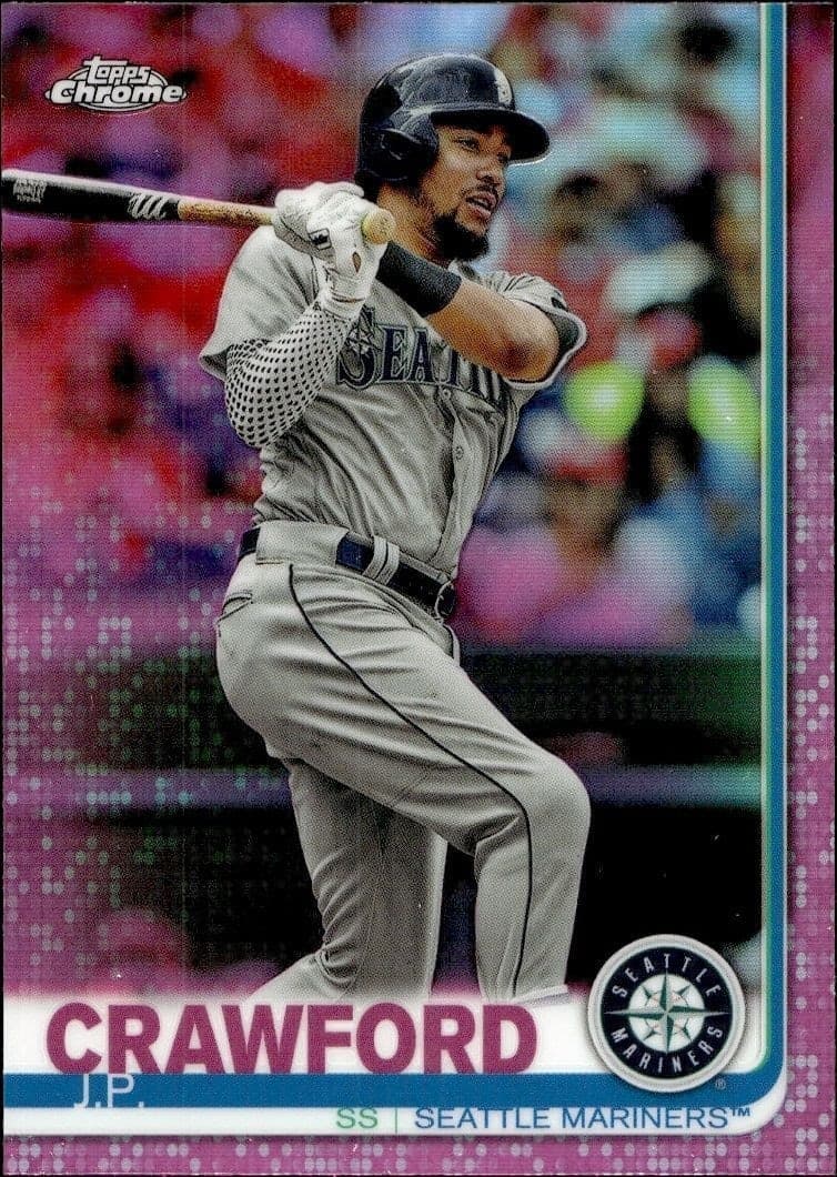 2019 Topps Chrome J.P. Crawford #15 trading card