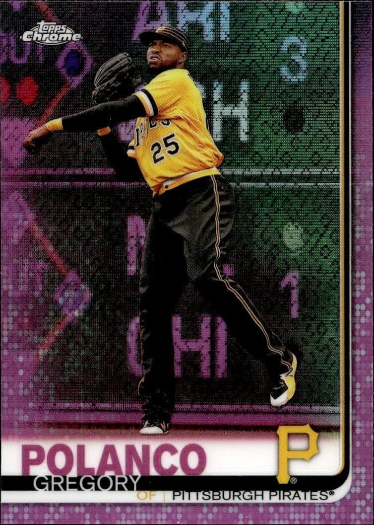 2019 Topps Chrome Gregory Polanco #159 trading card