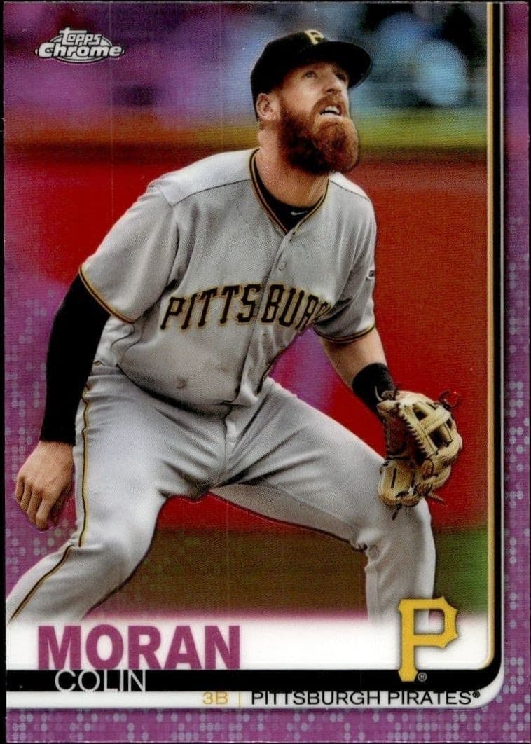 2019 Topps Chrome Colin Moran #65 baseball trading card front