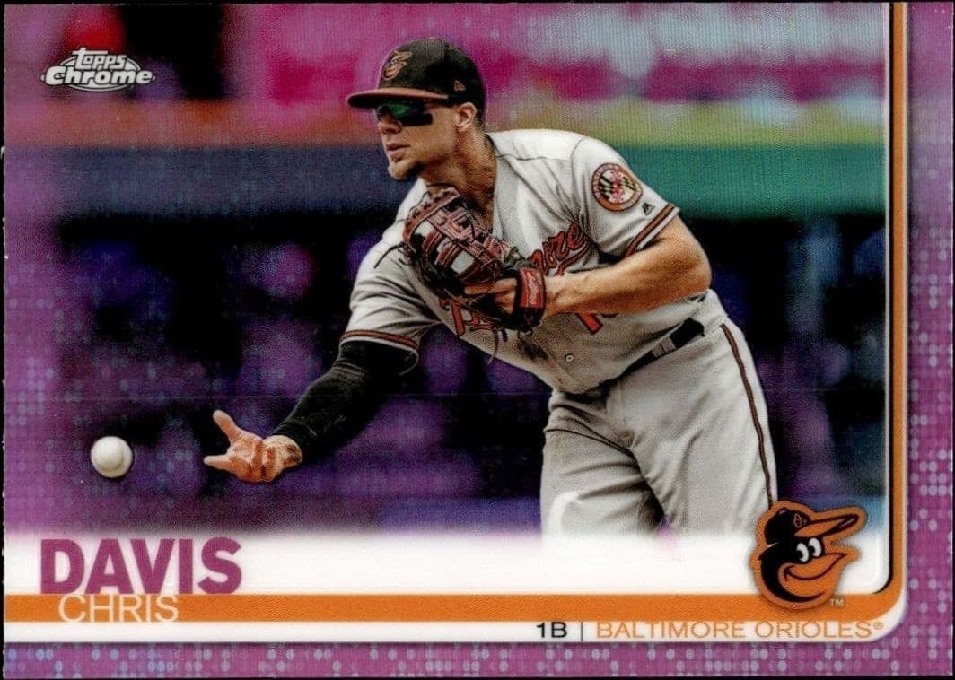 2019 Topps Chrome Chris Davis #41 trading card