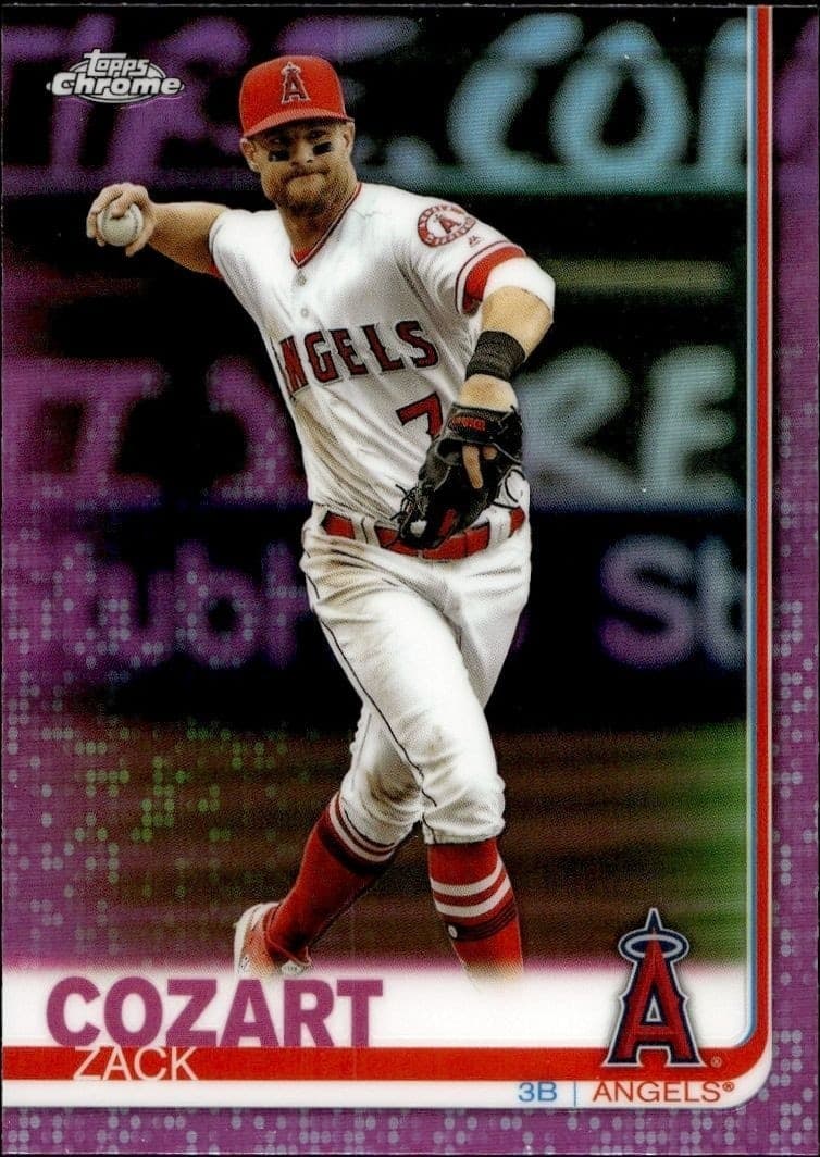 2019 Topps Chrome Zack Cozart #43 baseball trading card front
