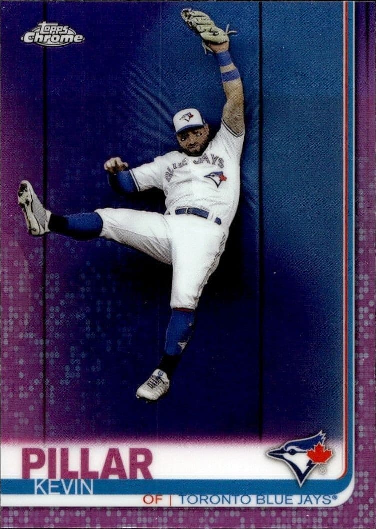 2019 Topps Chrome Kevin Pillar #137 baseball trading card front