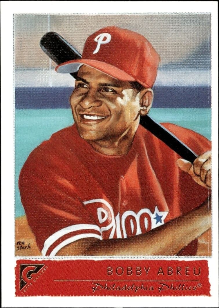 2001 Topps Gallery Bobby Abreu #72 trading card