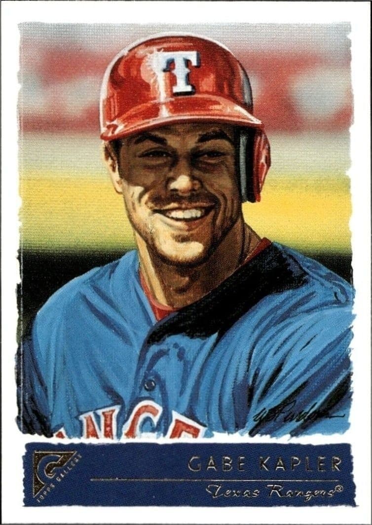 2001 Topps Gallery Gabe Kapler #100 trading card