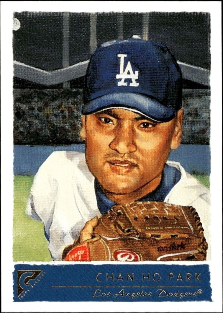2001 Topps Gallery Chan Ho Park #29 trading card