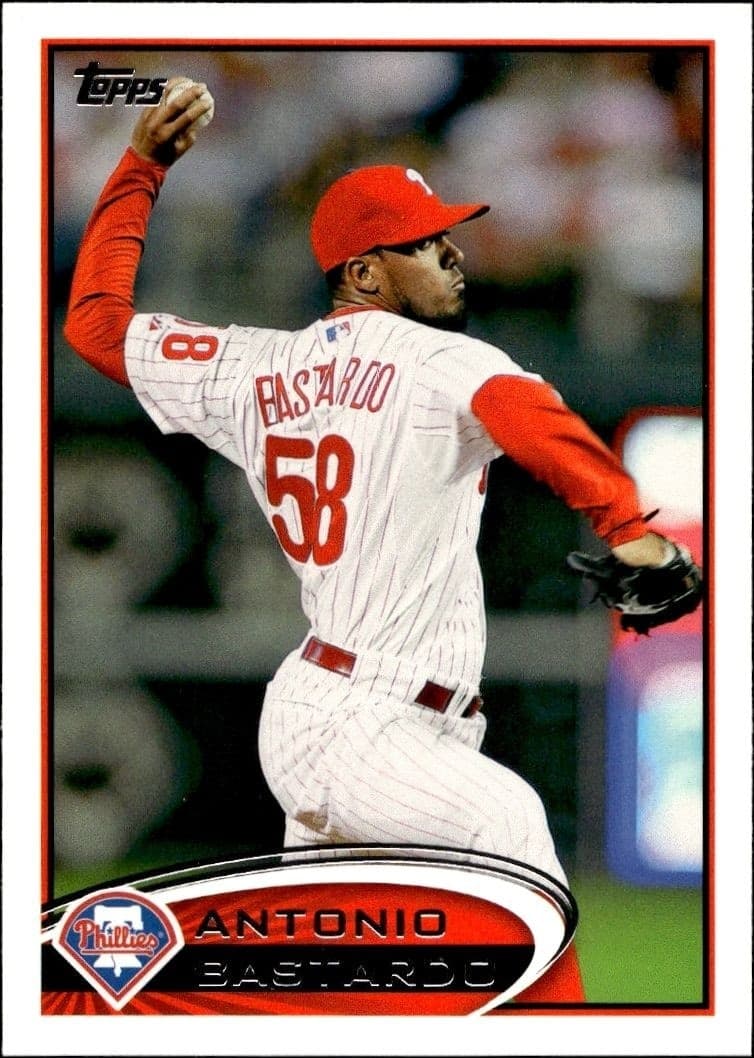 2012 Topps Antonio Bastardo #287 baseball trading card front
