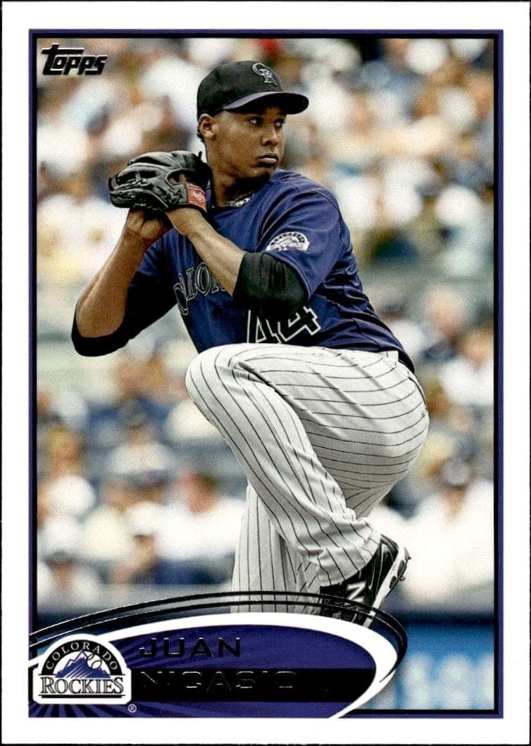 2012 Topps Series 1 Juan Nicasio #112 trading card