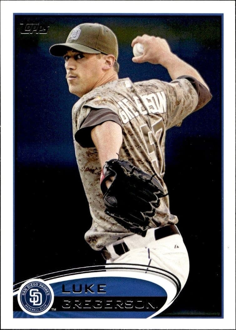 2012 Topps Series 1 Luke Gregerson #221 trading card