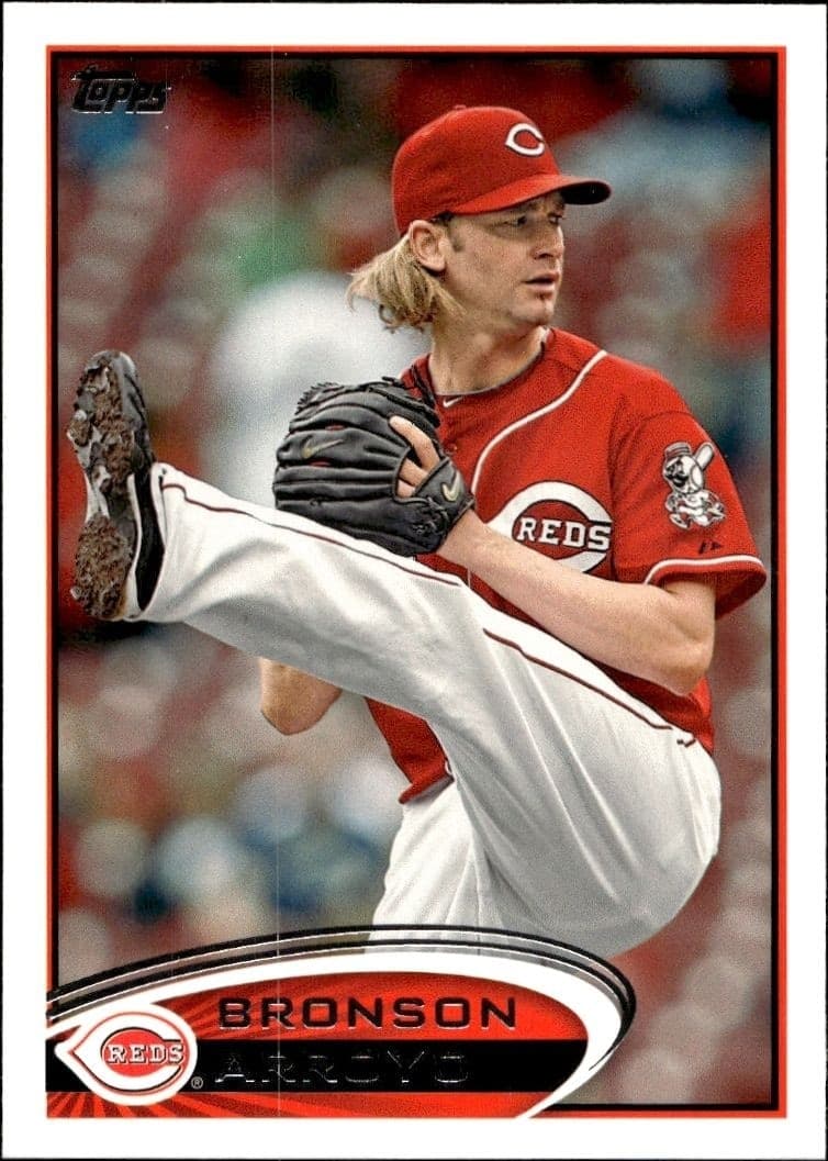 2012 Topps Bronson Arroyo #403 baseball trading card front