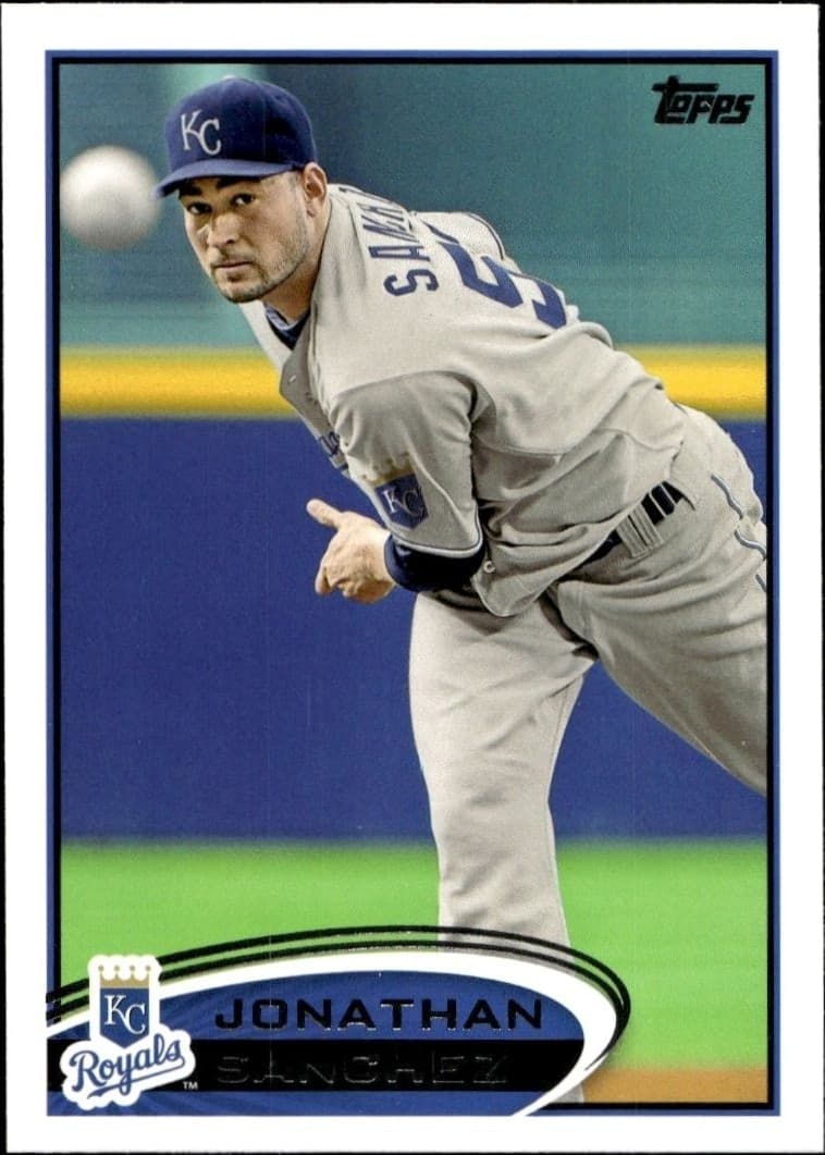2012 Topps Series 2 Jonathan Sanchez #404 trading card