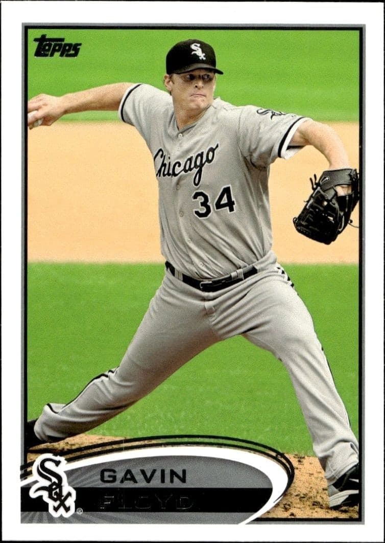 2012 Topps Series 2 Gavin Floyd #336 trading card