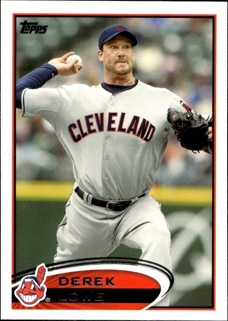 2012 Topps Series 2 Derek Lowe #638 trading card