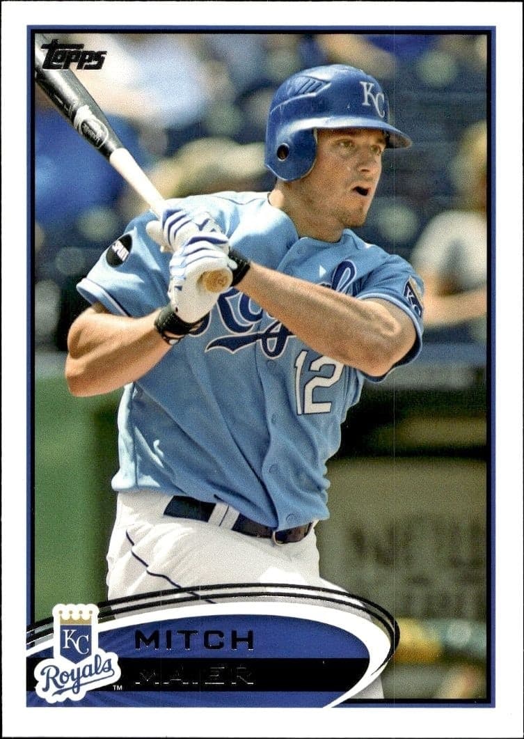 2012 Topps Series 2 Mitch Maier #474 trading card