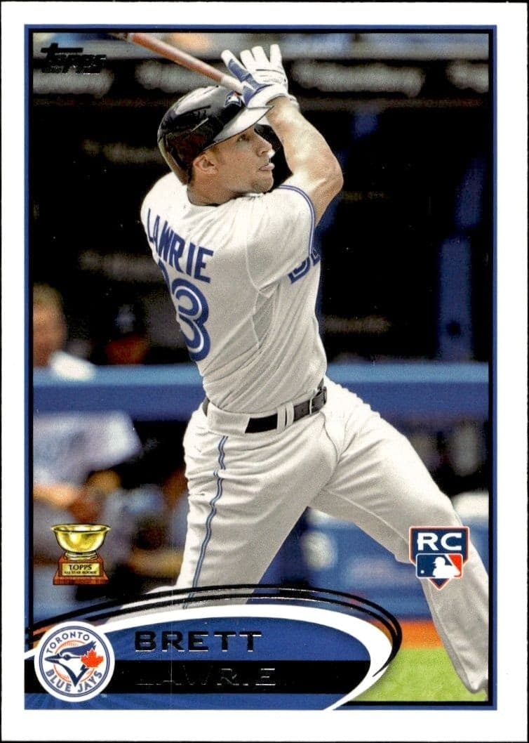 2012 Topps Series 2 Brett Lawrie #462 trading card