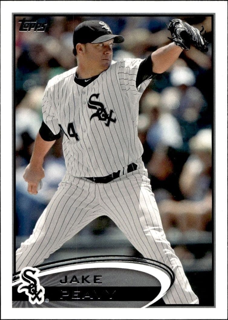 2012 Topps Series 2 Jake Peavy #518 trading card