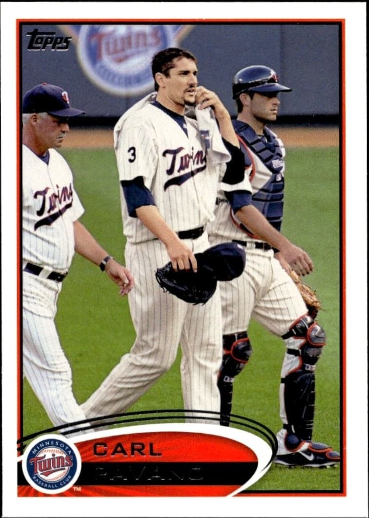 2012 Topps Series 1 Carl Pavano #164 trading card