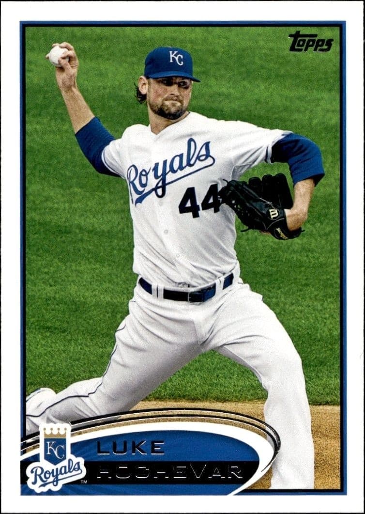 2012 Topps Series 1 Luke Hochevar #47 trading card