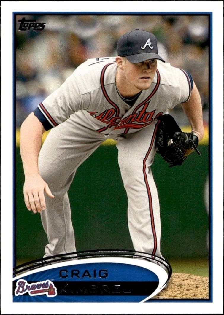 2012 Topps Series 1 Craig Kimbrel #20 trading card