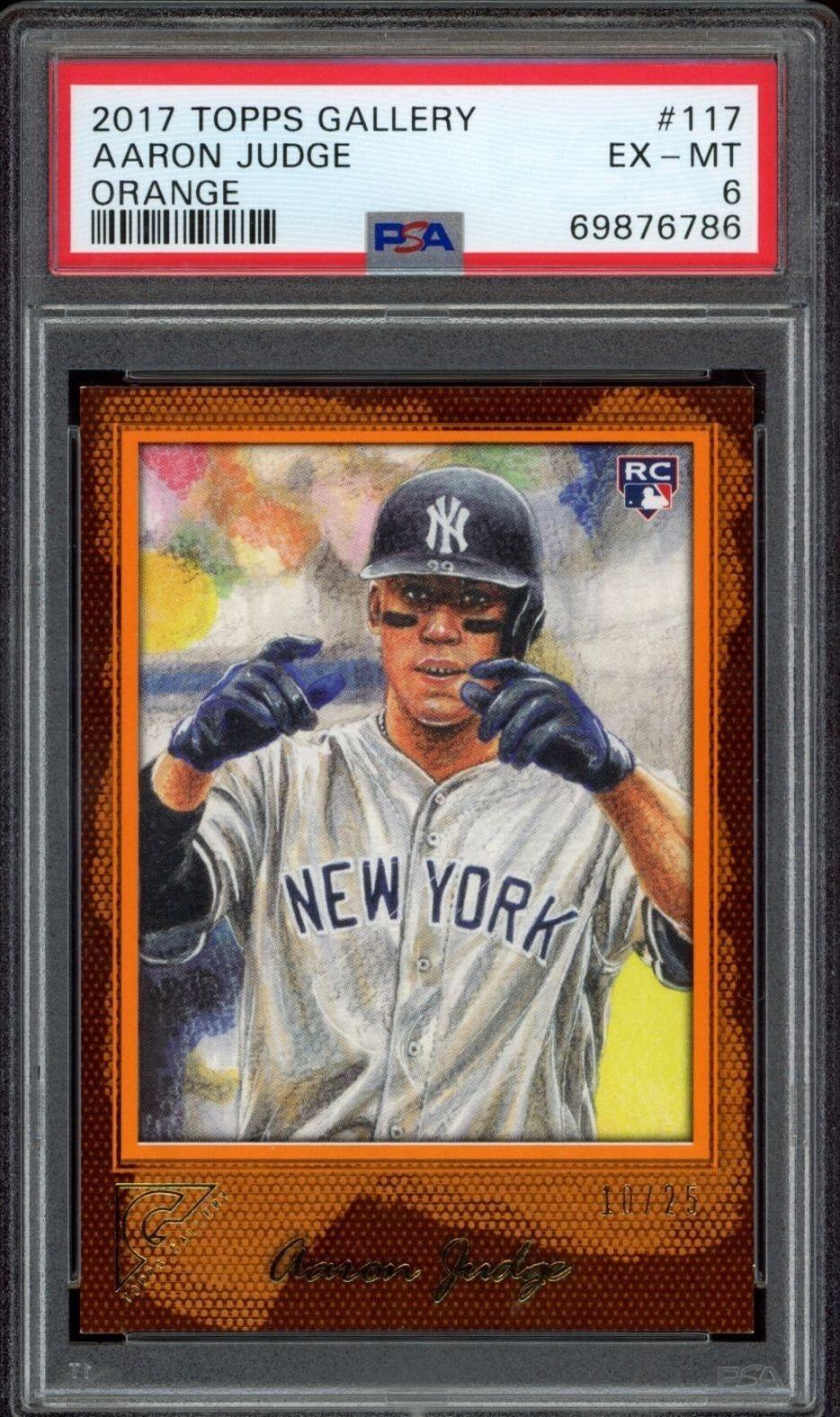 2017 Topps Gallery Aaron Judge #117 trading card