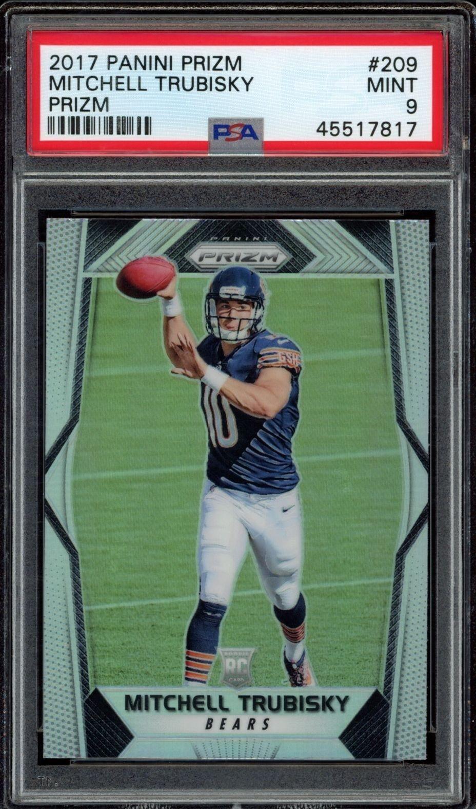 2017 Panini Mitchell Trubisky #209 trading card