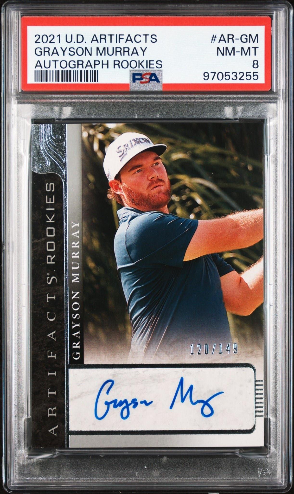 2021 Upper-Deck Artifacts Grayson Murray #AR-GM trading card