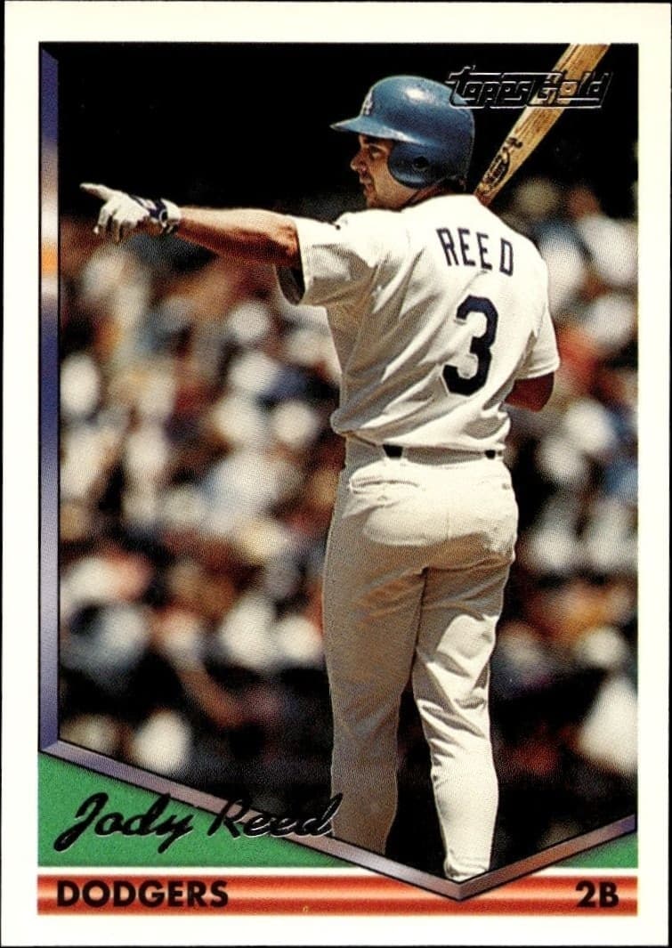 1994 Topps Jody Reed #325 trading card