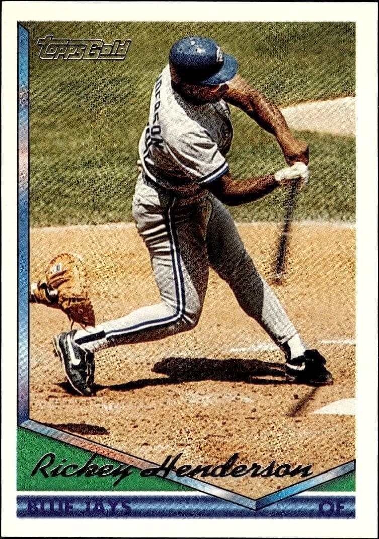 1994 Topps Rickey Henderson #248 trading card