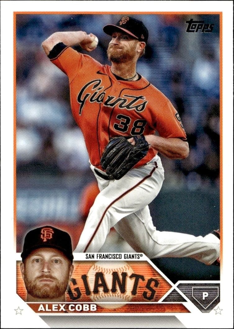 2023 Topps Alex Cobb #108 baseball trading card front