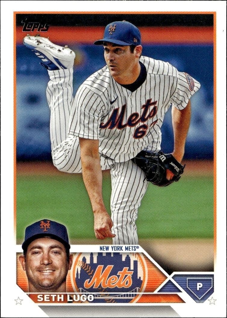 2023 Topps Seth Lugo #187 baseball trading card front
