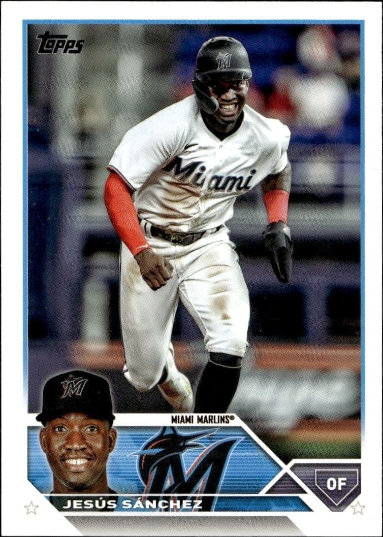 2023 Topps Jesus Sanchez #44 baseball trading card front