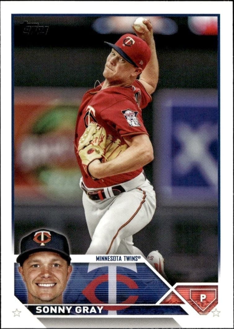 2023 Topps Series 1 Sonny Gray #78 trading card