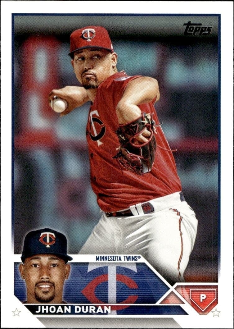 2023 Topps Jhoan Duran #218 baseball trading card front