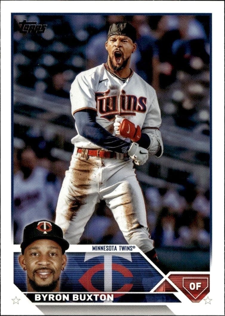 2023 Topps Series 1 Byron Buxton #25 trading card
