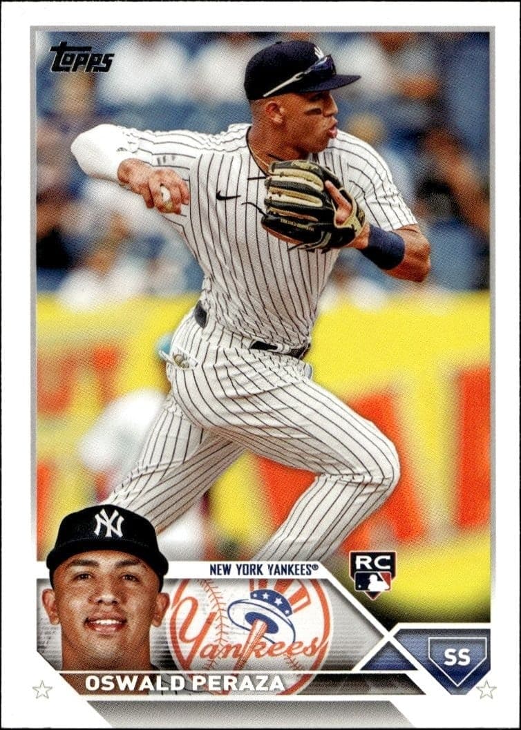 2023 Topps Series 1 Oswald Peraza #94 trading card